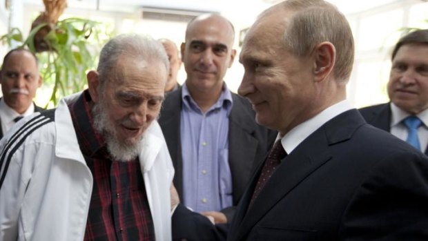 While in Havana last week Vladimir Putin met with former Cuban leader Fidel Castro.