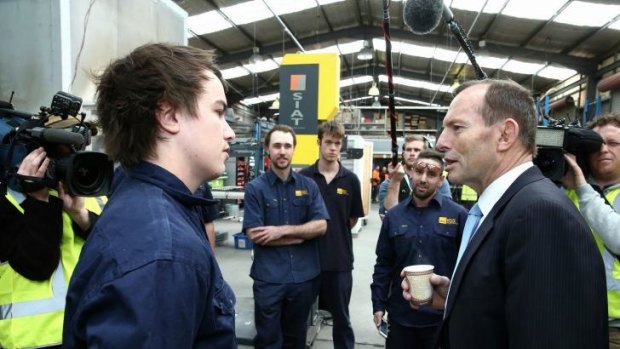 Prime Minister Tony Abbott has indicated the government may break a pre-election promise to build 12 submarines in Adelaide instead sending the work to Japan.