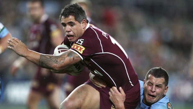 Marooned ... Corey Parker was missing for the Broncos after his Origin II exertions.