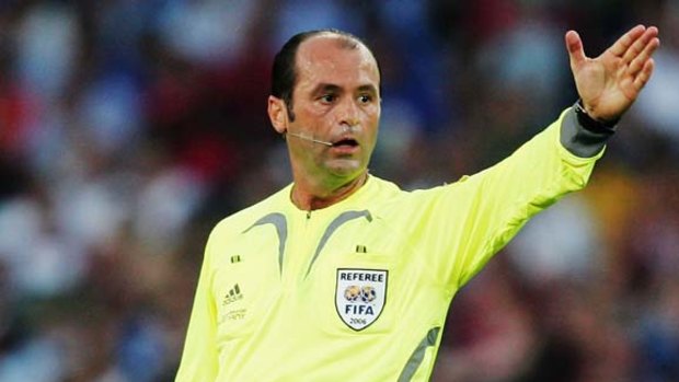Given a list of English swear words ...  controversial referee Carlos Simon