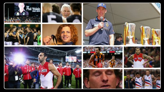 The AFL had many memorable moments in 2015.