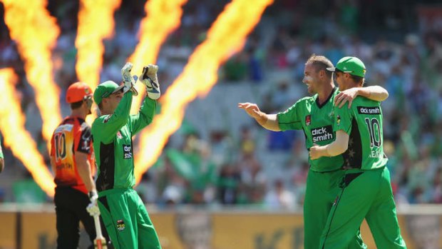 On fire: The Melbourne Stars are red-hot favourites to win the series.