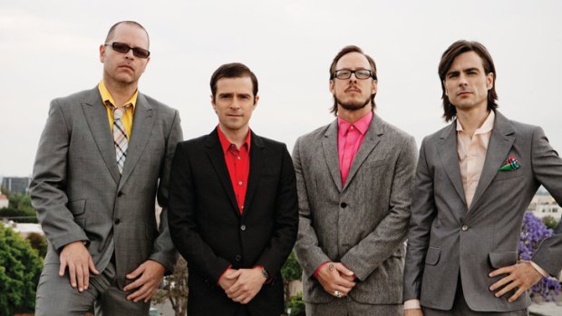 California pop rockers Weezer will tour Australia in January.