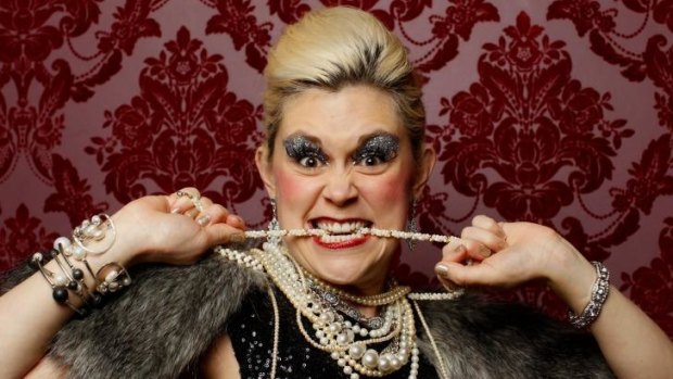 Tooth and nails: Cabaret star Claire Reilly stars in Gigi Dearest at Erskineville's Imperial Hotel Cabaret Room.