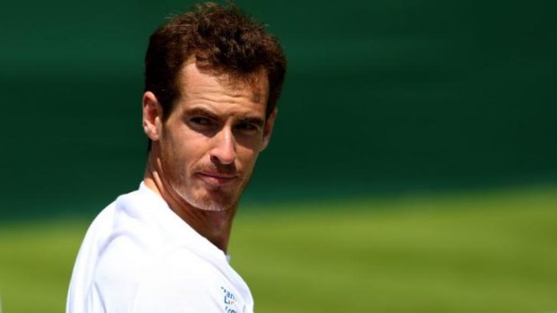 Besieged: Andy Murray is feeling the pressure.