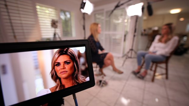 Sophie Monk pours her heart out once again for the cameras on ACA.