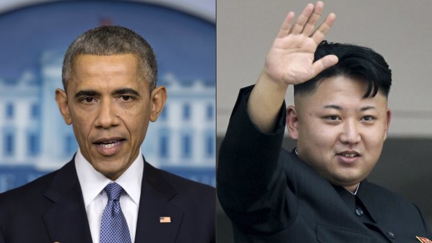 Great game: US President Barack Obama and North Korean dictator Kim Jong-un are at the heart of a cyber conflict.