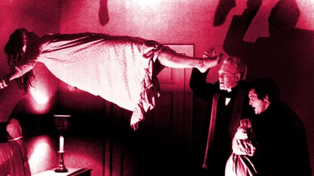 Unforgettable ... a scene from the classic film "The Exorcist".