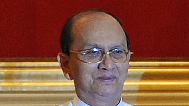 Myanmar's president Thein Sein.