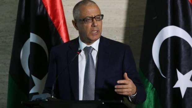 Libya's parliament ousted prime minister Ali Zeidan on Tuesday.