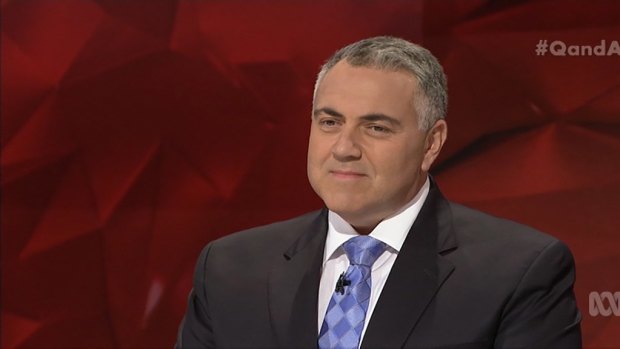 Treasurer Joe Hockey expressed his support on Q&A for a GST exemption for tampons.