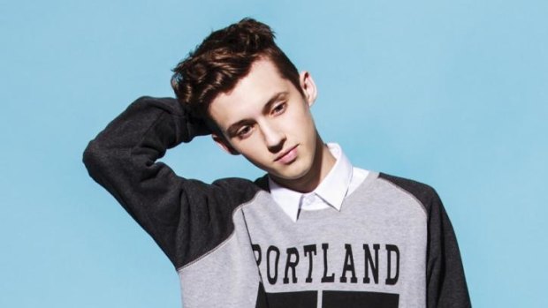 From movie star to pop sensation: Troye Sivan.