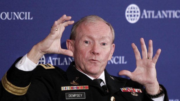 Chairman of the US Joint Chiefs of Staff, General Martin Dempsey.