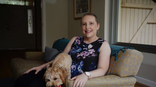 Jessica Braude, 30, is a BRCA2 carrier and will undergo a bilateral mastectomy after her initial treatment for triple negative breast cancer.