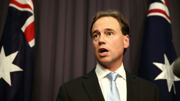 Under pressure: Environment Minister Greg Hunt.