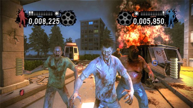 Sega’s zombie shooting game The House of the Dead: Overkill – Extended Cut for PlayStation 3.