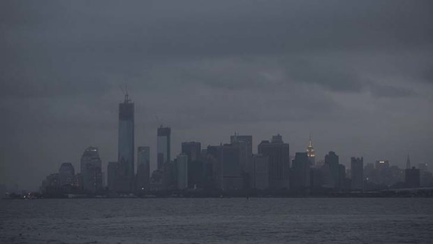 Deal gone wrong ... the skyline of lower Manhattan.