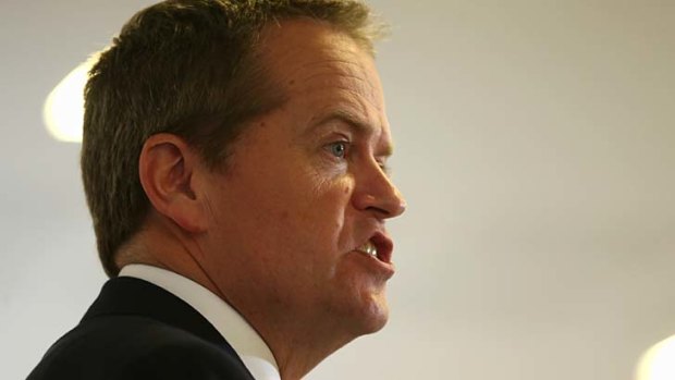 Opposition Leader Bill Shorten: Labor played politics too aggressively against Malcolm Turnbull as opposition leader.