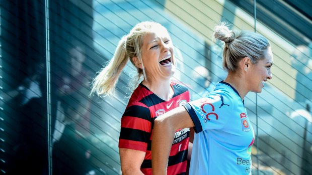 The Wanderers' Caitlin Cooper and Sydney FC's Kyah Simon will be key figures for their sides this season.