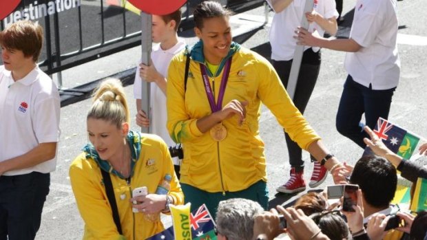 Missing out: Stars Lauren Jackson and Liz Cambage won't play for the Opals in the World Championships.