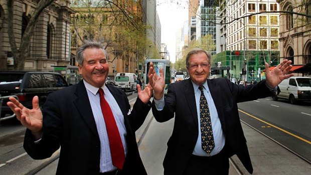 Gary Morgan and John Elliott have entered Melbourne's lord mayoral contest.