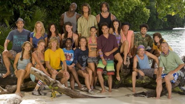 The cast of season 16, <i>Survivor: Micronesia</i>. 