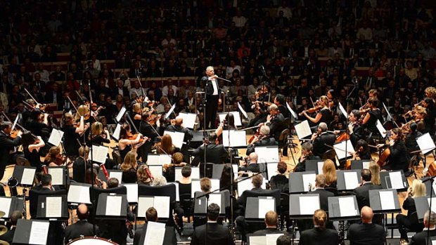Wise direction: Zubin Mehta conducts the Australian World Orchestra in its performance of works by Igor Stravinsky and Gustav Mahler.