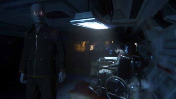 A screen from <i>Alien: Isolation</i>.