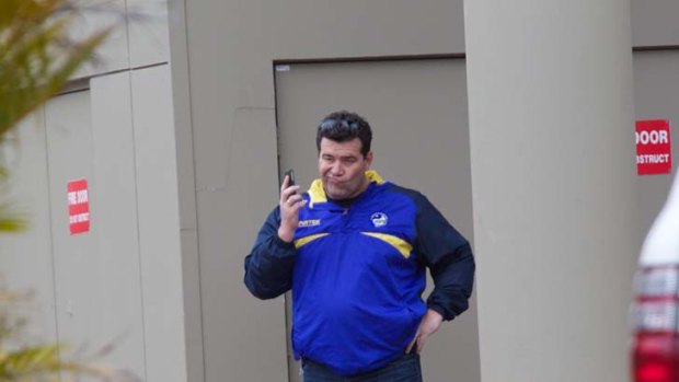 On leave while investigation is conducted ... Parramatta chief executive Paul Osborne.