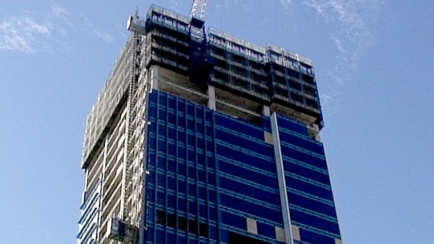 Leighton Properties' new CBD building, King George Central.