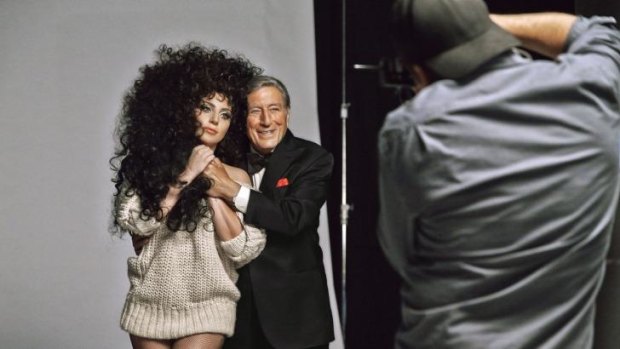 Lady Gaga and Tony Bennett are in the running for a Grammy for their album.