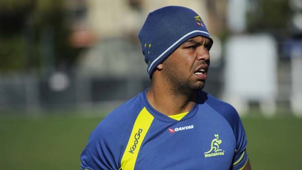 Back to the bench ... Kurtley Beale