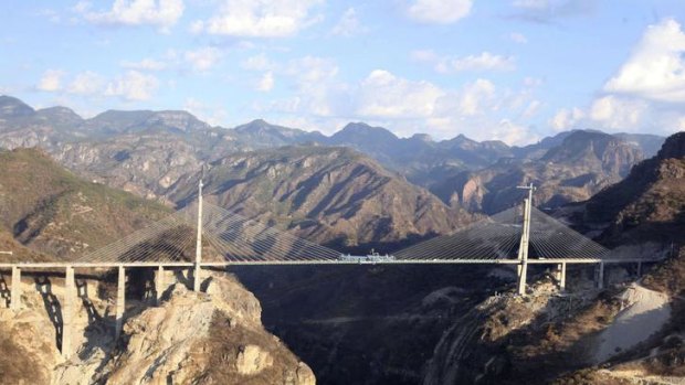 The Baluarte Bridge is officially the highest suspension bridge in the world.
