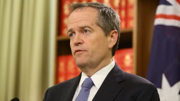 Adressed rape allegations: Opposition Leader Bill Shorten.