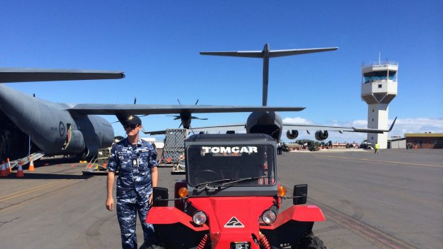 A Tomcar in use by the Royal Australian Air Force.