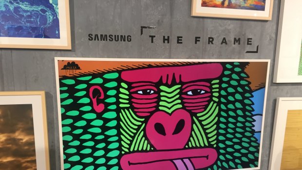 Australian artwork, like that of street artist Mulga, was front and centre at the launch of The Frame.