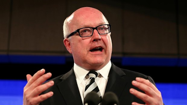 Costs revealed: Attorney-General George Brandis. 