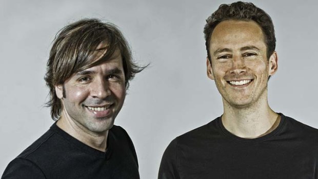 Hidden Radio co-founders John van den Nieuwenhuizen and Vitor Santa Maria.