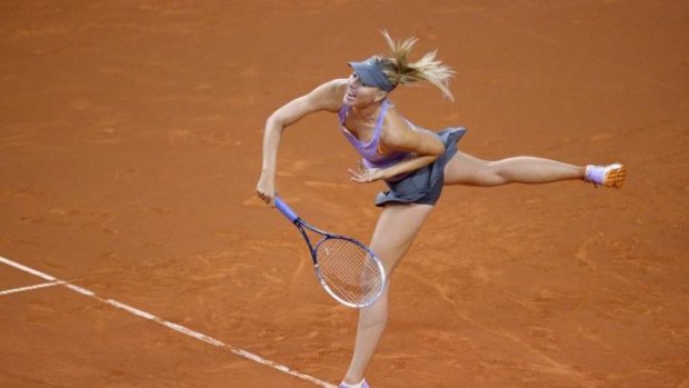 Maria Sharapova is looking to her third consecutive Stuttgart title.