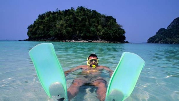 Laid back ... an ideal lifestyle as a scuba instructor in Koh Samui turned into a nightmare.
