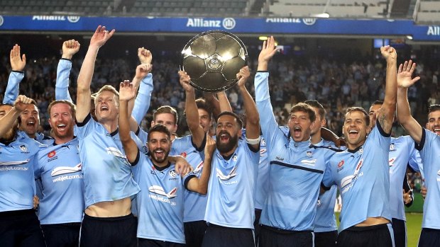 Sydney has dropped just one game this season to secure the most competition points and concede the fewest goals in the A-League's 12-year history.
