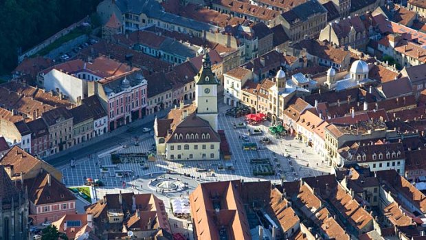 Past glory... Brasov, Romania.