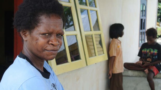 Julie Arip, 20, is a street prostitute in the mining town of Timika in the south of the Indonesian province of Papua.