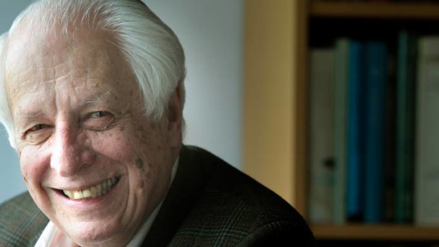 Sir Gustav Nossal in his office at Melbourne University earlier this year.