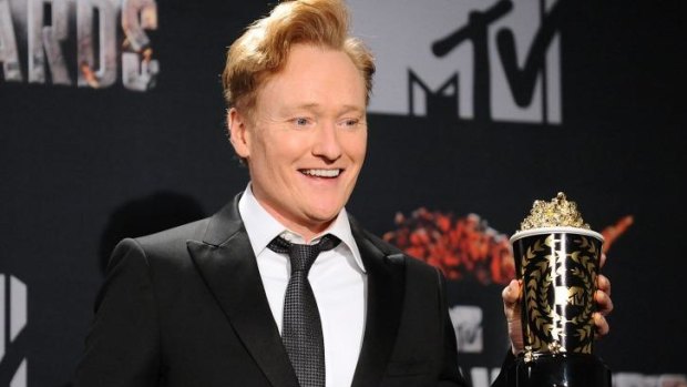Funny business ... Conan O'Brien has allegedly pinched jokes from Twitter.