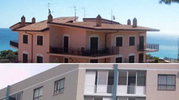 Bag a bargain ... a one-bedder in Chippendale for $375,000 (below) or a seaside villa in Calabria for $379,000 (above).