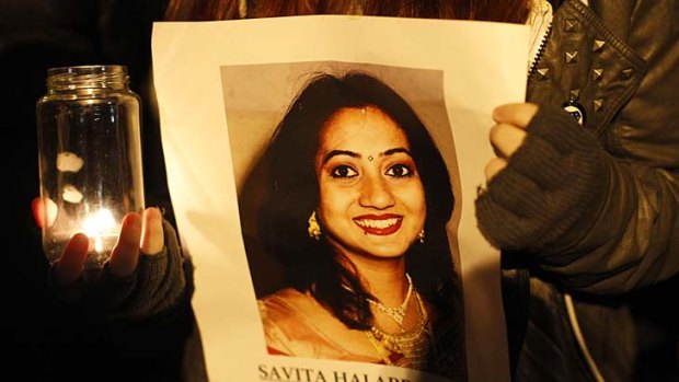 "One person's religious freedom must end where it hurts another's right to health or happiness - or, as in [Savita] Halappanava's case, the right to life itself."
