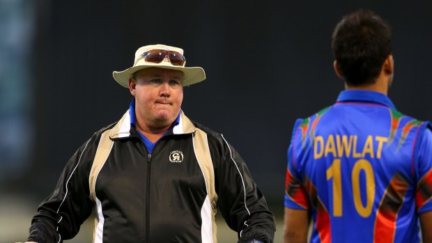 DANGER MONEY: Former Black Caps coach Andy Moles' life as the man now in charge of Afghanistan is far from normal.