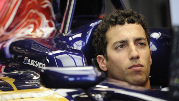New contract &#8230; Daniel Ricciardo feels part of formula one.