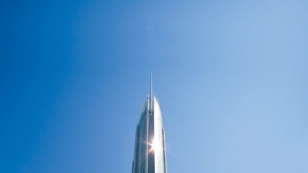 Not for those scared of heights: Q1 Tower, Surfers Paradise.